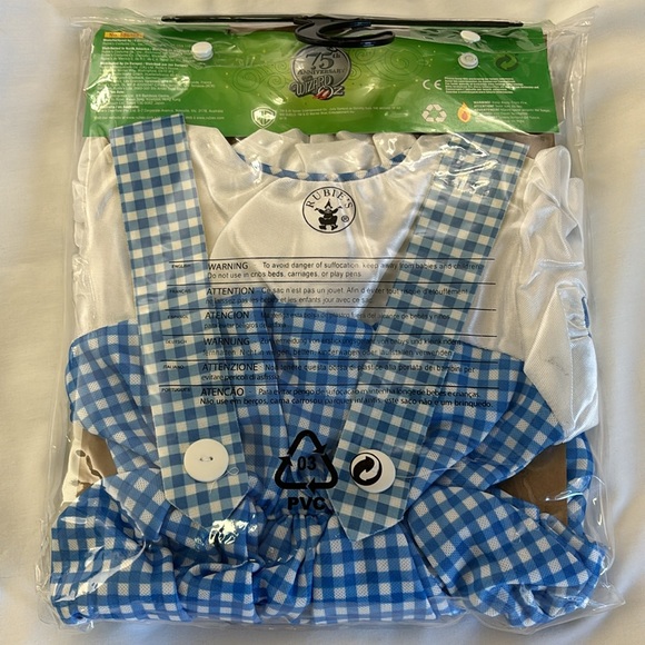 New in the bag toddler Dorthy costume dress - Picture 3 of 3